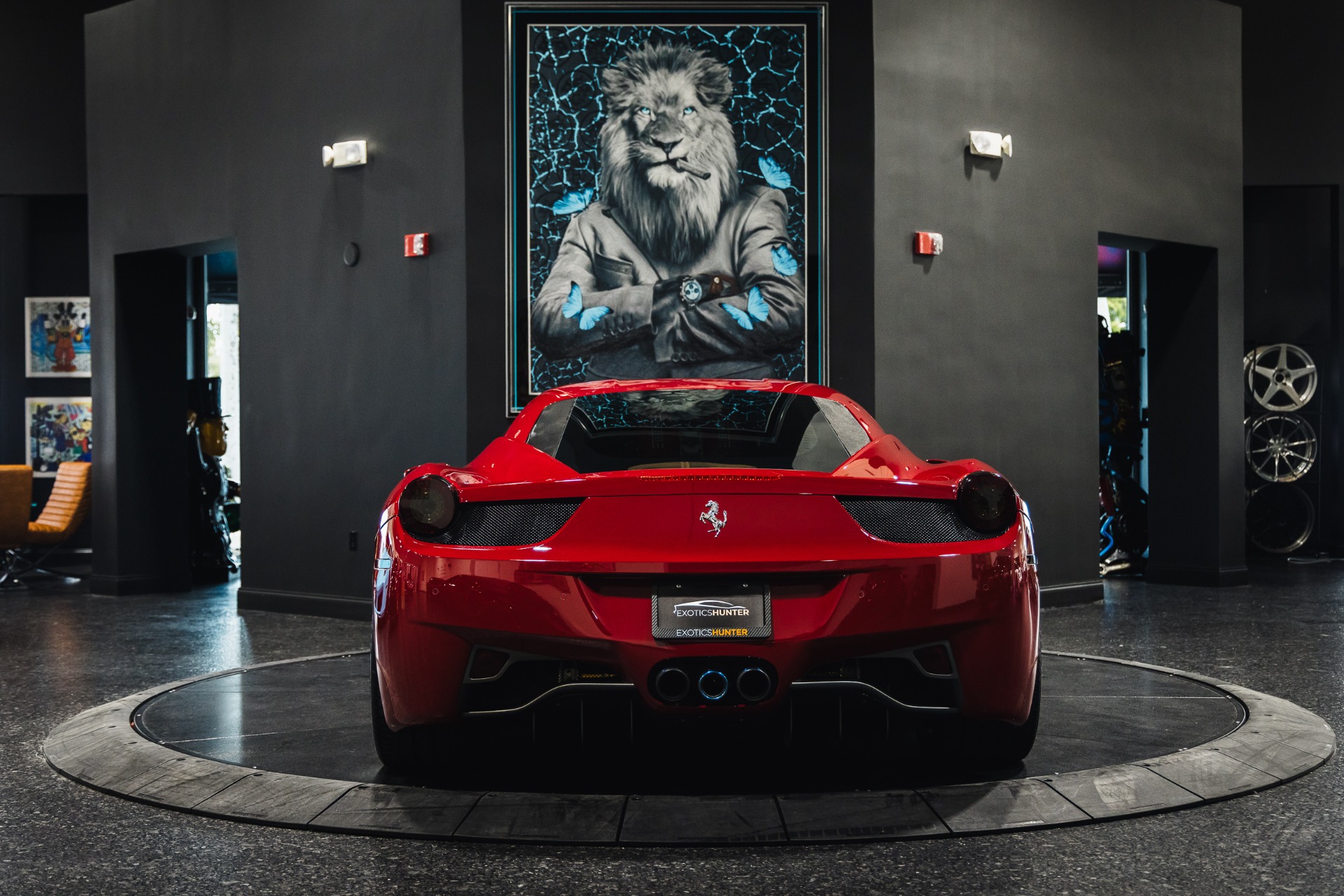Used 2012 Ferrari 458 Italia in RARE Rosso Mugello w/ NO Sticky